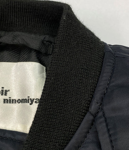 noir kei ninomiya 中綿ブルゾン ジップ パデッドケープ 23aw レディース SIZE XS ノワールケイニノミヤ
