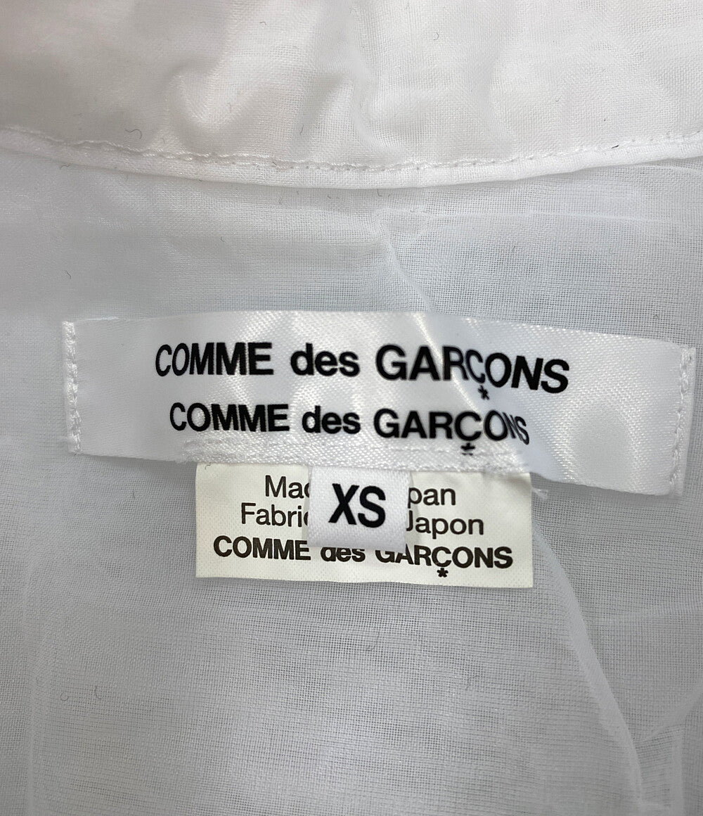 コムデギャルソン 2重シースルーブラウス ブラウス  24aw     レディース SIZE XS  COMME des GARCONS COMME des GARCONS