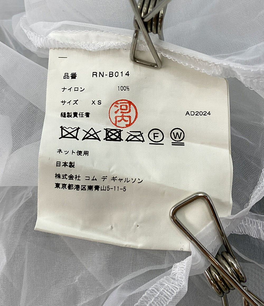 コムデギャルソン 2重シースルーブラウス ブラウス  24aw     レディース SIZE XS  COMME des GARCONS COMME des GARCONS