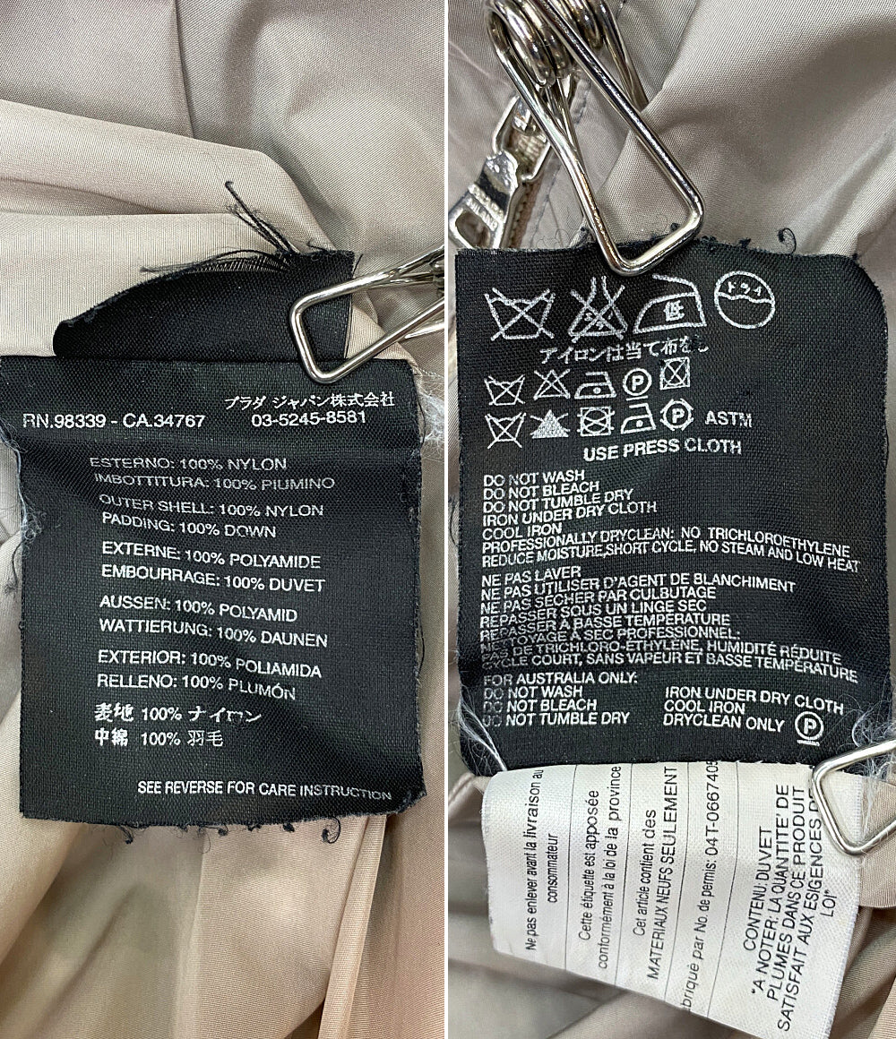 訳あり PRADA SPORTS ダウンジャケット メンズ SIZE 46 プラダスポーツ