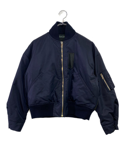 CINOH×ECONYL チノ ブルゾン 別注 MELTON PADDING MA-1 22AW レディース SIZE 36