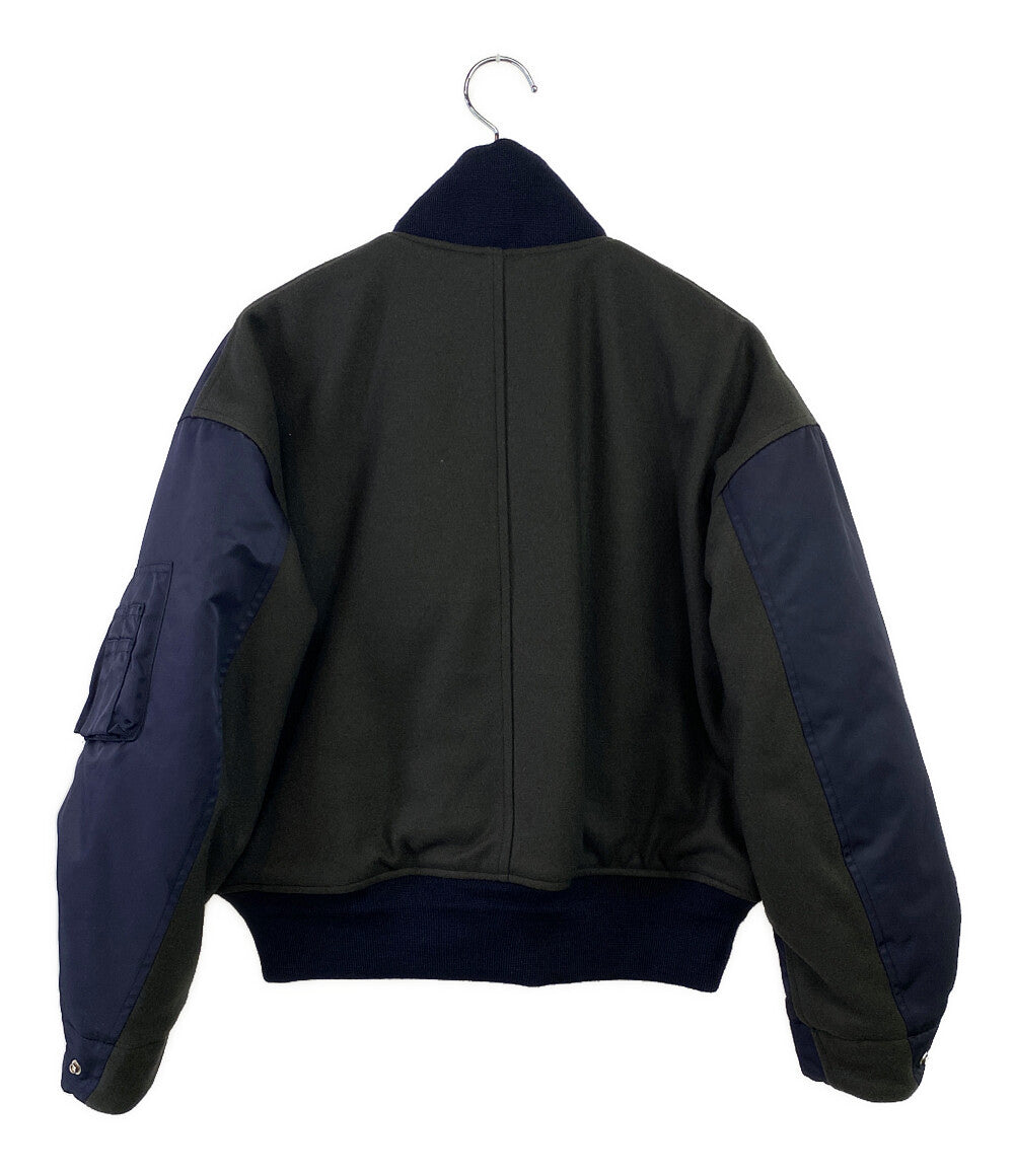 CINOH×ECONYL チノ ブルゾン 別注 MELTON PADDING MA-1 22AW レディース SIZE 36