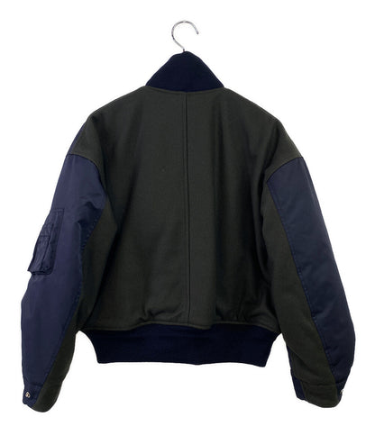 CINOH×ECONYL チノ ブルゾン 別注 MELTON PADDING MA-1 22AW レディース SIZE 36
