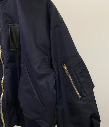 CINOH×ECONYL チノ ブルゾン 別注 MELTON PADDING MA-1 22AW レディース SIZE 36