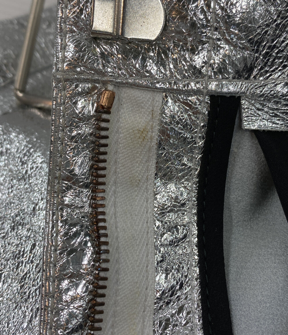 Proenza Schouler パンツ Metallic leather ZIP TROUSERS レディース SIZE 2 プロエンザスクーラー