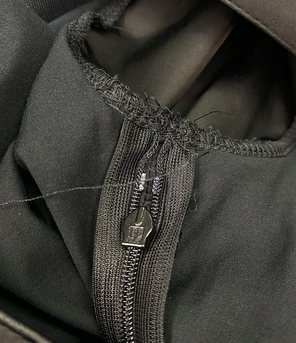 EMPORIO ARMANI 半袖ワンピース ブラック 切替 レディース SIZE 38 エンポリオアルマーニ