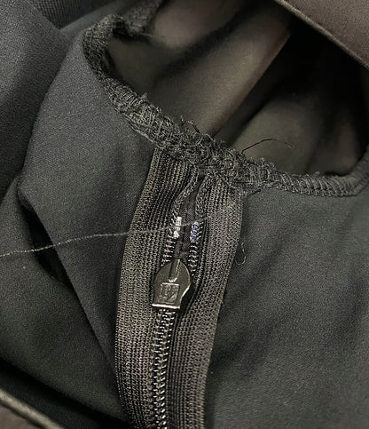 EMPORIO ARMANI 半袖ワンピース ブラック 切替 レディース SIZE 38 エンポリオアルマーニ