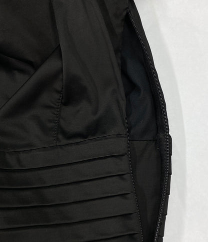 EMPORIO ARMANI 半袖ワンピース ブラック 切替 レディース SIZE 38 エンポリオアルマーニ