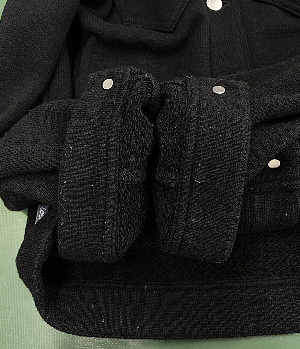 LOOPWHEELER KNITWEAR ループウィラー ニットウェアー トラッカージャケット メンズ SIZE S