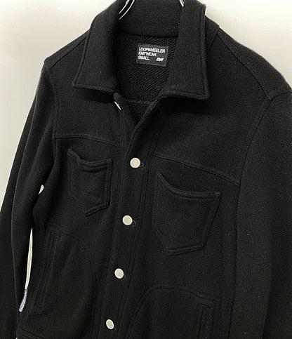 LOOPWHEELER KNITWEAR ループウィラー ニットウェアー トラッカージャケット メンズ SIZE S