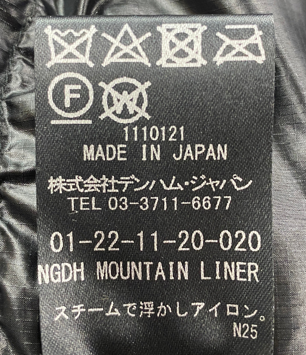 デンハム ナンガ ダウンジャケット NGDH MOUNTAIN LINER メンズ SIZE L DENHAM×NANGA