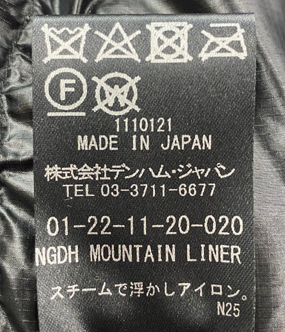 デンハム ナンガ ダウンジャケット NGDH MOUNTAIN LINER メンズ SIZE L DENHAM×NANGA