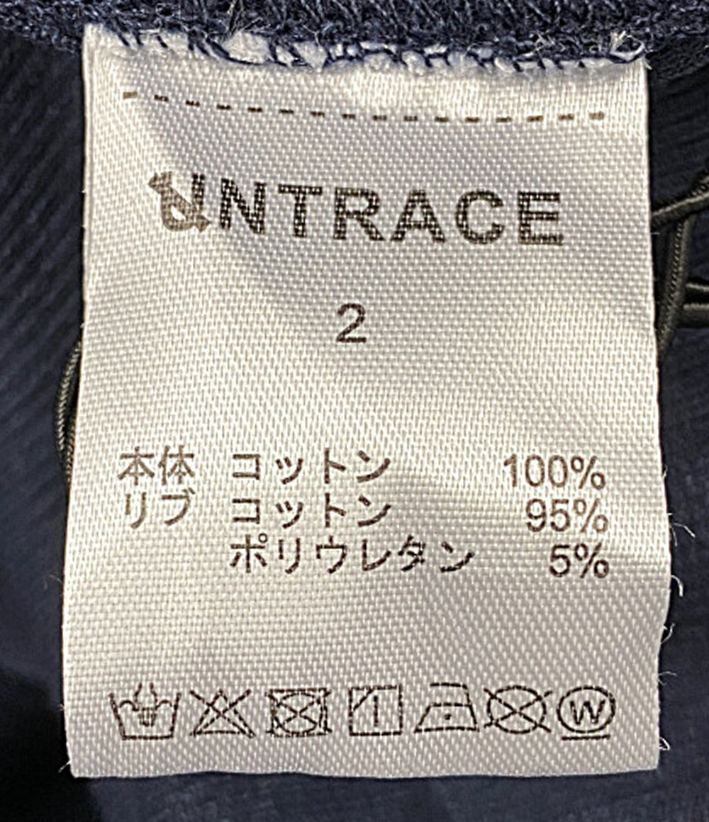 美品 UNTRACE アントレース クルーネックスウェット メンズ SIZE 2