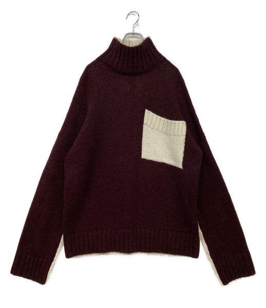 JW ANDERSON ジェイダブリューアンダーソン ニット CONTRAST PATCH