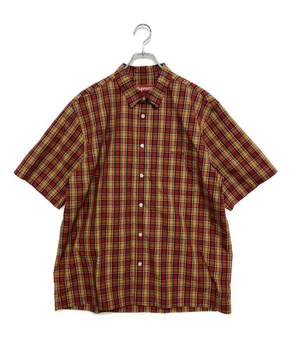 Supreme 半袖シャツ MINI PLAID S S SHIRT メンズ SIZE L シュプリーム