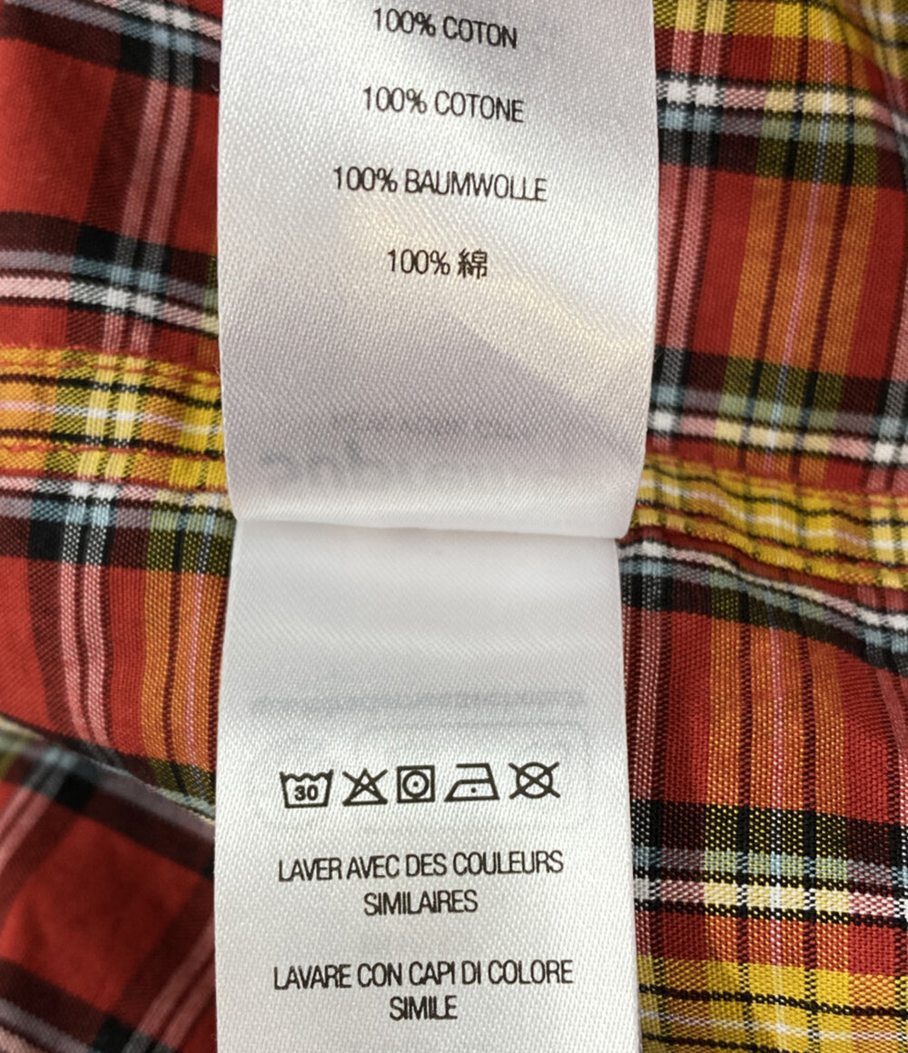 Supreme 半袖シャツ MINI PLAID S S SHIRT メンズ SIZE L シュプリーム