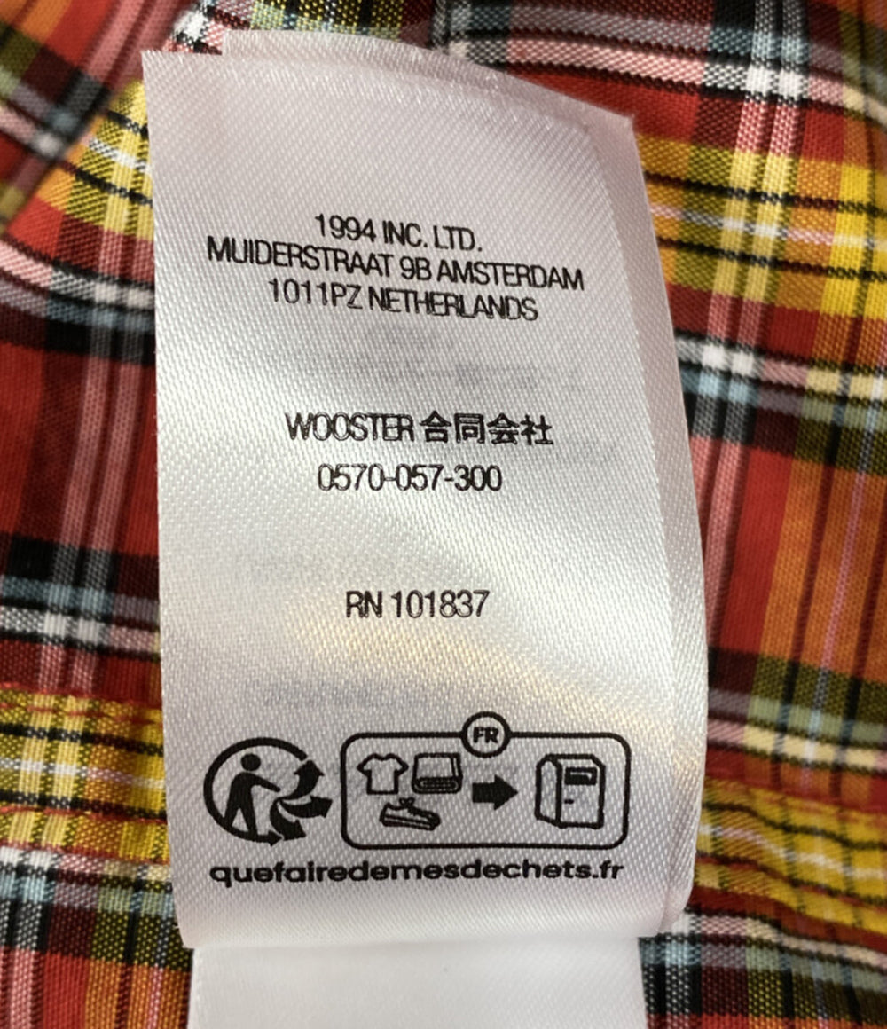 Supreme 半袖シャツ MINI PLAID S S SHIRT メンズ SIZE L シュプリーム