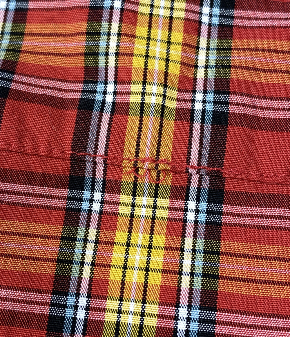 Supreme 半袖シャツ MINI PLAID S S SHIRT メンズ SIZE L シュプリーム