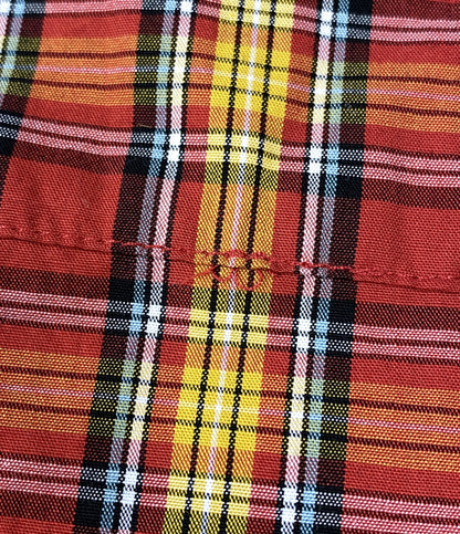 Supreme 半袖シャツ MINI PLAID S S SHIRT メンズ SIZE L シュプリーム