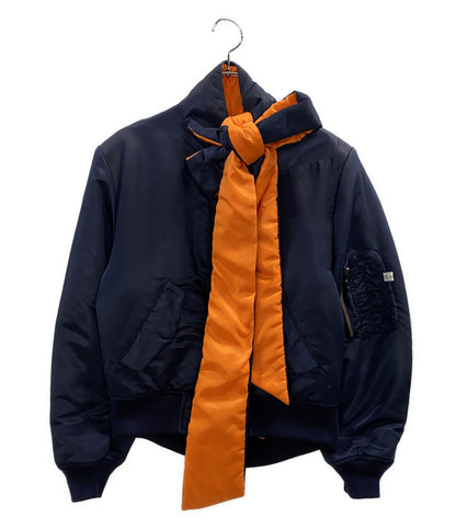 ファセッタズム 中綿ブルゾン BOW TIE MA-1 T0F-JK-W02 レディース SIZE 1 FACETASM