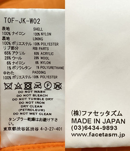 ファセッタズム 中綿ブルゾン BOW TIE MA-1 T0F-JK-W02 レディース SIZE 1 FACETASM