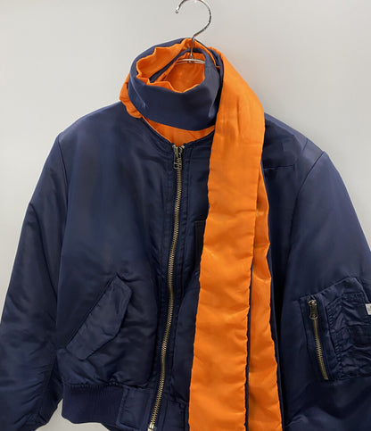 ファセッタズム 中綿ブルゾン BOW TIE MA-1 T0F-JK-W02 レディース SIZE 1 FACETASM