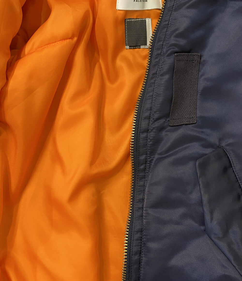 ファセッタズム 中綿ブルゾン BOW TIE MA-1 T0F-JK-W02 レディース SIZE 1 FACETASM