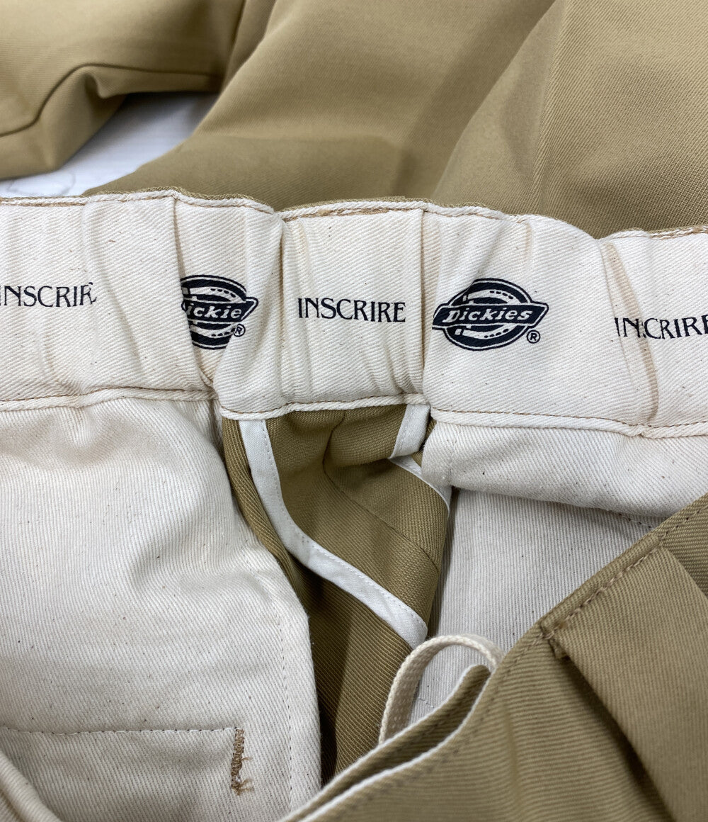 ディッキーズ 美品 アンスクリア ダブルニーワークパンツ      レディース SIZE S  INSCRIRE × Dickies