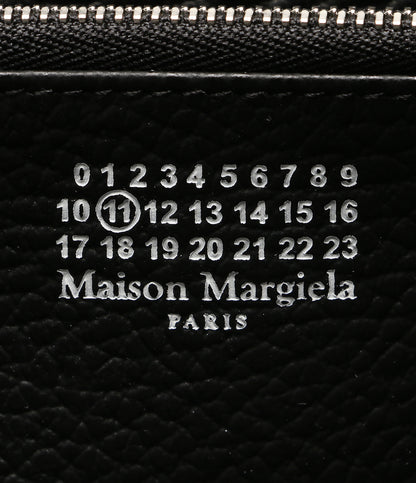 美品 Maison Margiela 11 長財布 4ステッチラウンドジップ S56UI0110 レディース メゾンマルジェラ