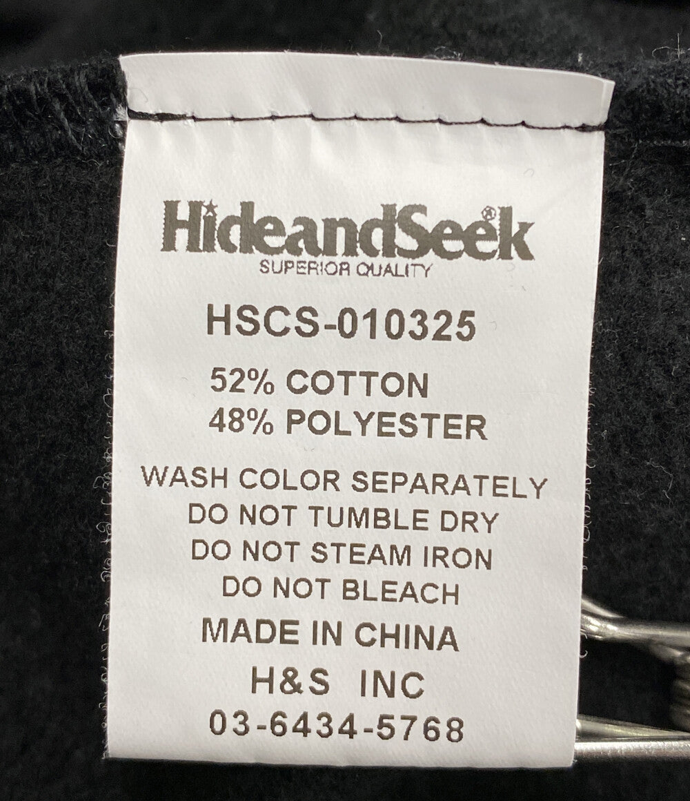 ハイドアンドシーク 美品 カーサービス スウェット Half Zip Sweat      メンズ SIZE L  HIDEANDSEEK × CarService