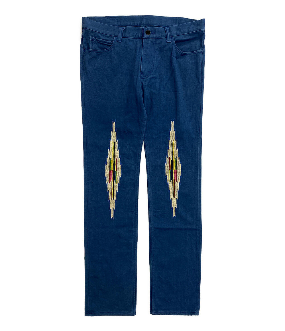 NUMBER (N)INE オルテガ刺繍デニムパンツ 05aw メンズ SIZE 4 エヌエヌバイナンバーナイン