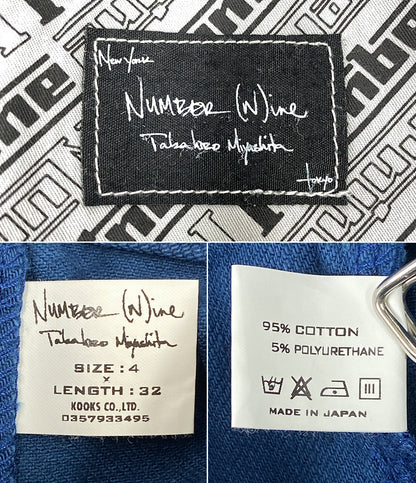 NUMBER (N)INE オルテガ刺繍デニムパンツ 05aw メンズ SIZE 4 エヌエヌバイナンバーナイン