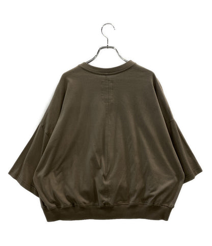 RICK OWENS×CHAMPION チャンピオン フロントロゴワイドカットソー CM02C9404-CHJEG メンズ SIZE XS リックオウエンス