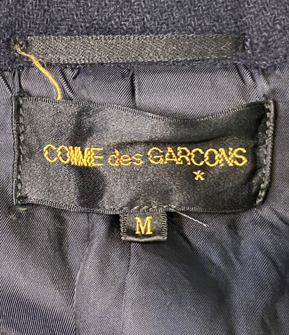 COMME des GARCONS 縮絨ウールロングジャケット 94AW GJ-04001M レディース SIZE M コムデギャルソン