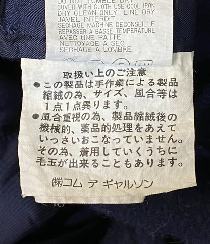 COMME des GARCONS 縮絨ウールロングジャケット 94AW GJ-04001M レディース SIZE M コムデギャルソン