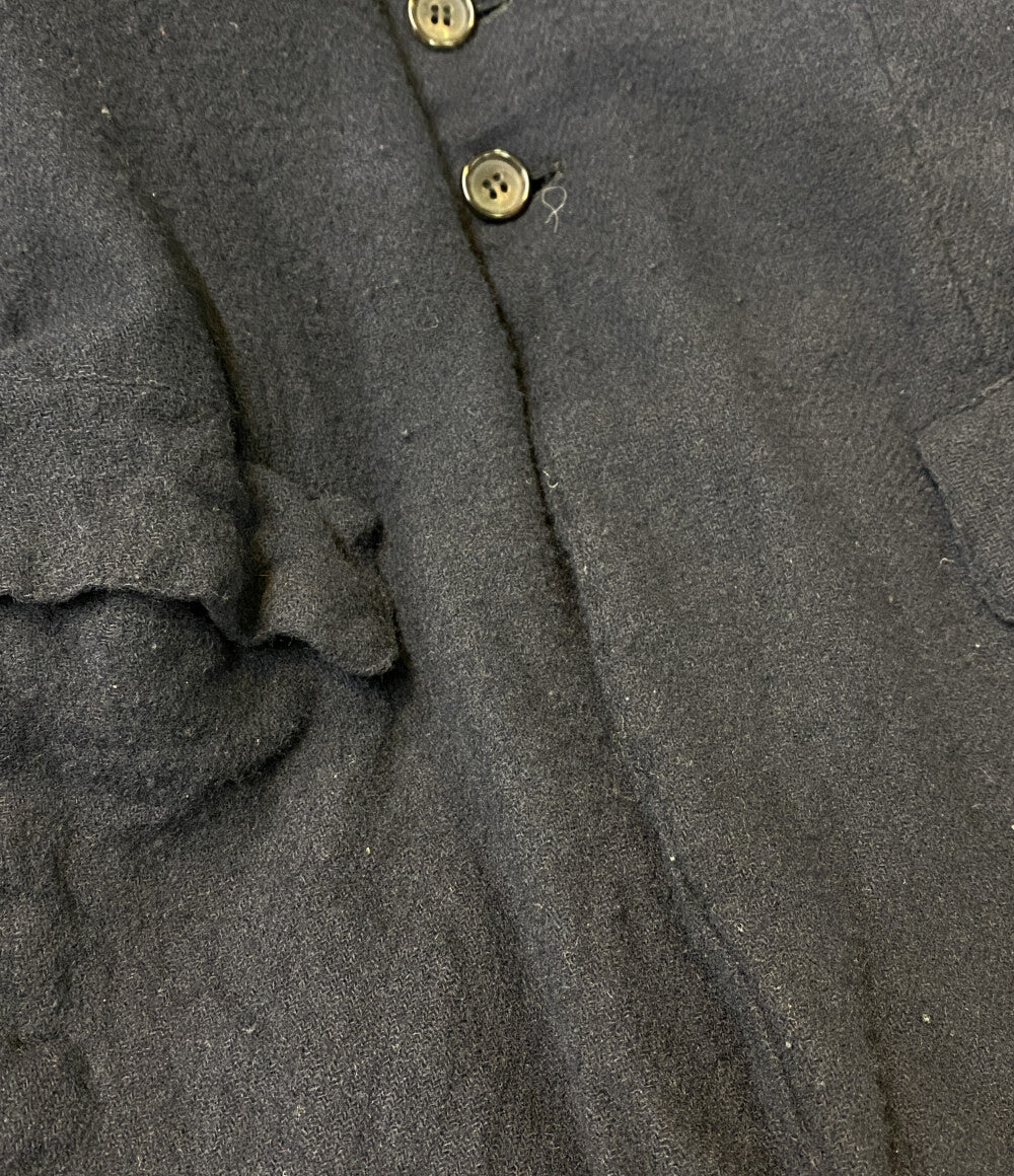 COMME des GARCONS 縮絨ウールロングジャケット 94AW GJ-04001M レディース SIZE M コムデギャルソン