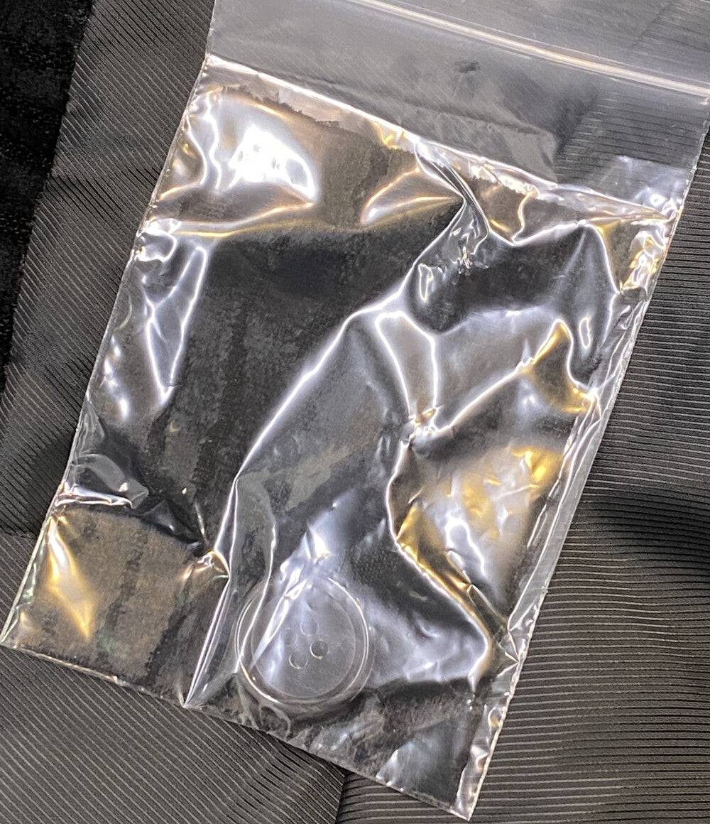 美品 noir Kei ninomiya ベルベット切替ロングベスト 24AW 3N-V009 レディース SIZE S ノワールケイニノミヤ