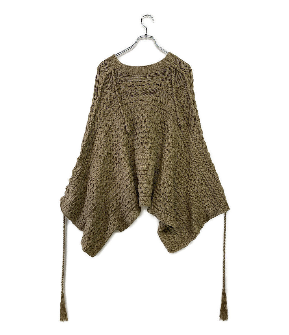 J.W. ANDERSON ジェイ ダブリュー アンダーソン ニットポンチョ レディース SIZE ONE