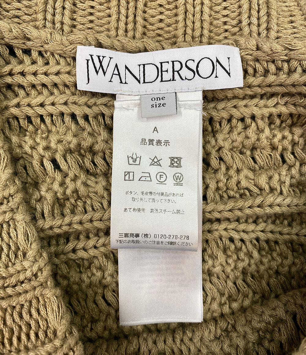 J.W. ANDERSON ジェイ ダブリュー アンダーソン ニットポンチョ レディース SIZE ONE