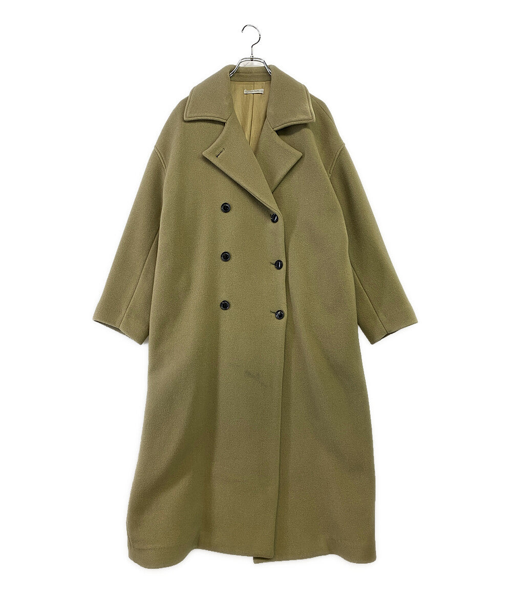 Casa fline カーサフライン ウールロングテーラードコート レディース SIZE F