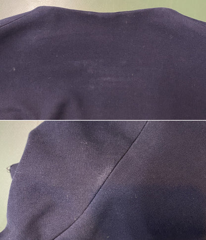 ENFOLD ダブルフェイスノーカラーAラインコート 18SS 300BS330-0670 レディース SIZE 38 エンフォルド