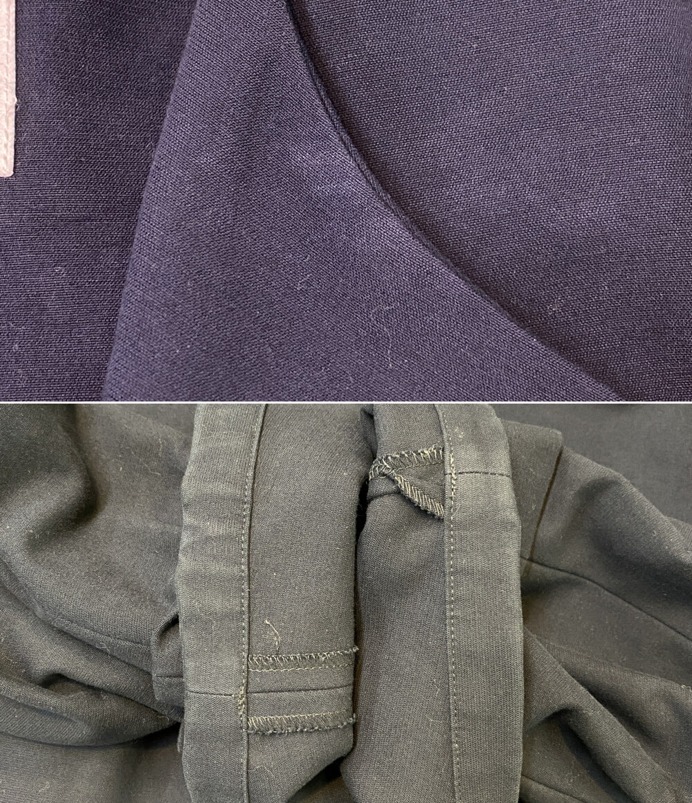 ENFOLD ダブルフェイスノーカラーAラインコート 18SS 300BS330-0670 レディース SIZE 38 エンフォルド