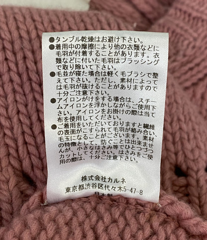 CLICHE ウールカシミヤニット CL0002 レディース SIZE ML クリーシェ