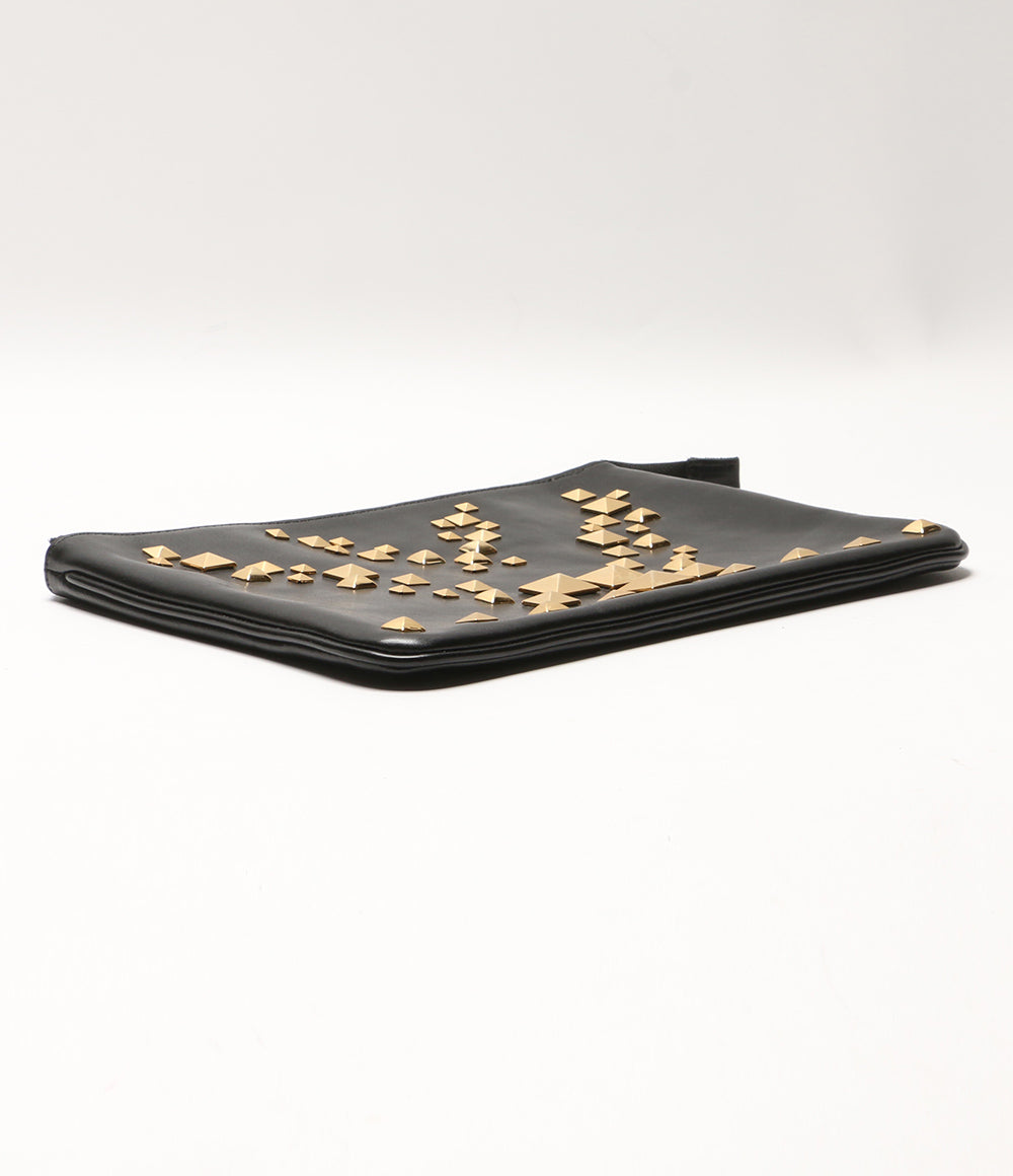 JUNYA WATANABE セカンドバッグ スタッズクラッチバッグ メンズ ジュンヤワタナベ