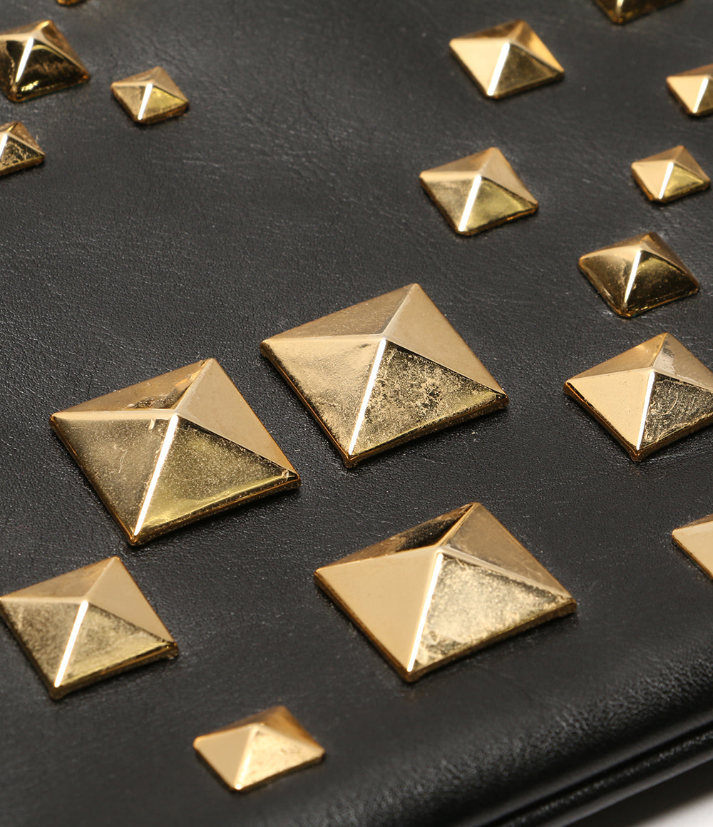 JUNYA WATANABE セカンドバッグ スタッズクラッチバッグ メンズ ジュンヤワタナベ