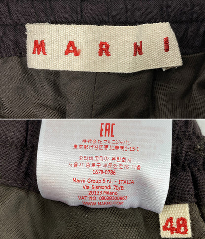 MARNI パンツ トロピカルウール パンツ スラックス 22aw レディース SIZE 48 マルニ