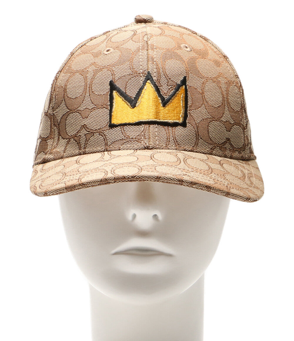 コーチ  キャップ×バスキア クラウン     C5390 メンズ   COACH