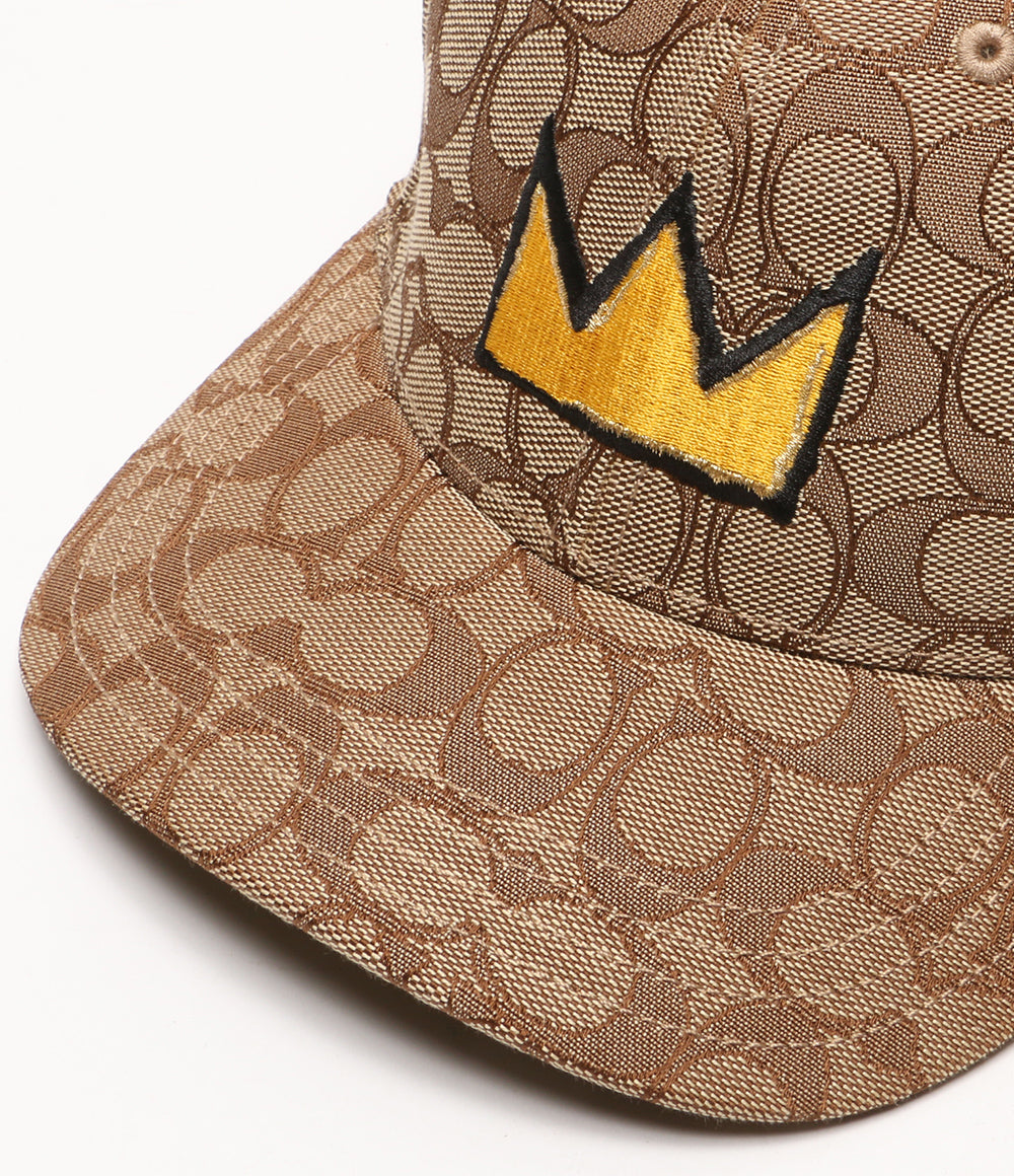 コーチ  キャップ×バスキア クラウン     C5390 メンズ   COACH