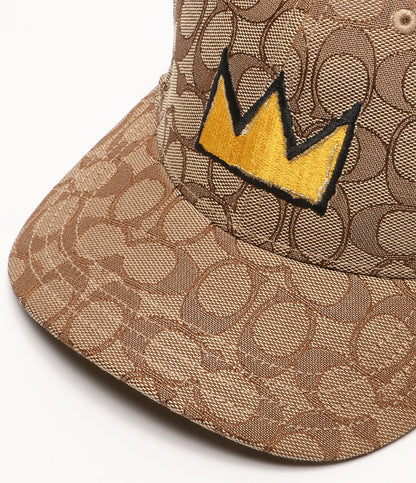 コーチ  キャップ×バスキア クラウン     C5390 メンズ   COACH