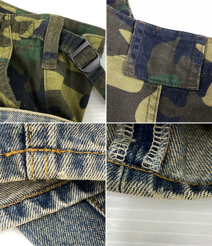 BALENCIAGA レイヤードワイドデニムパンツ661609 21aw メンズ SIZE XS バレンシアガ